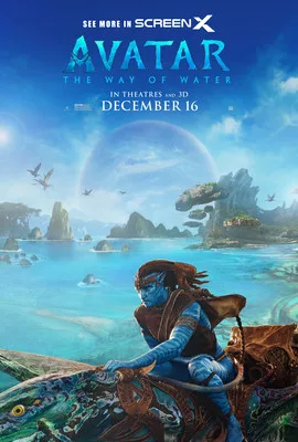 アバター ウェイ・オブ・ウォーターのScreenX版ポスター