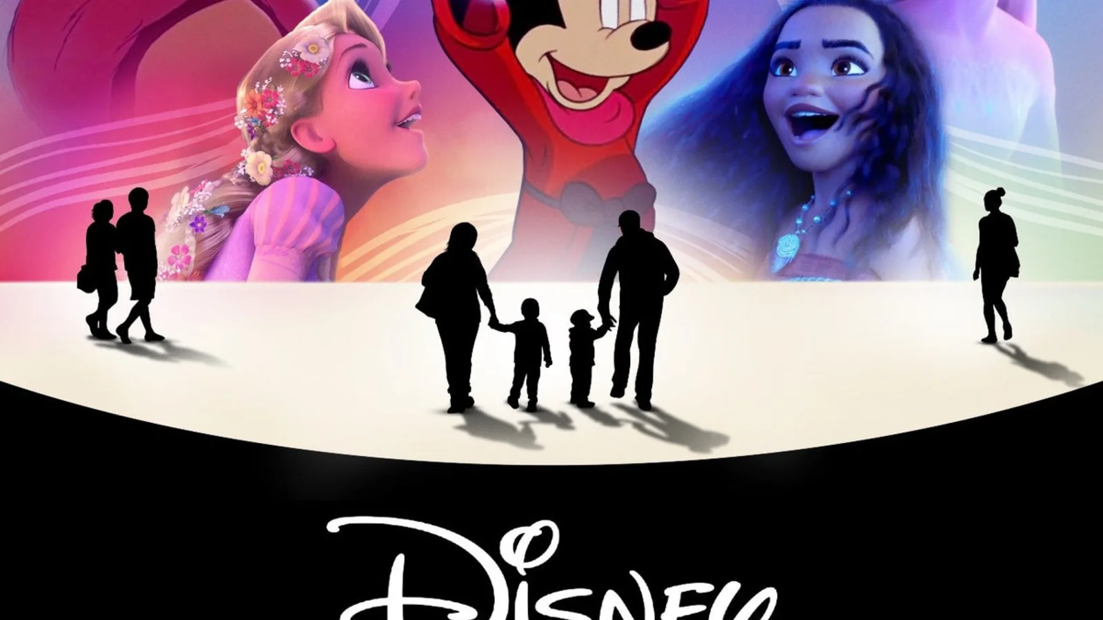 ディズニー・アニメーション・イマーシブ・エクスペリエンスの投影空間