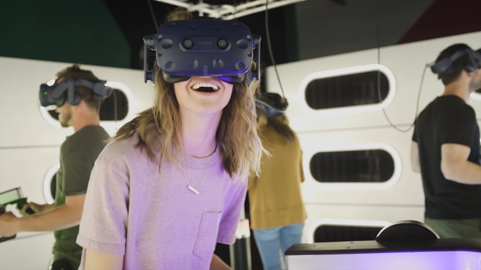 Hersheyparkに導入された4人用VRアトラクションHyperdeck