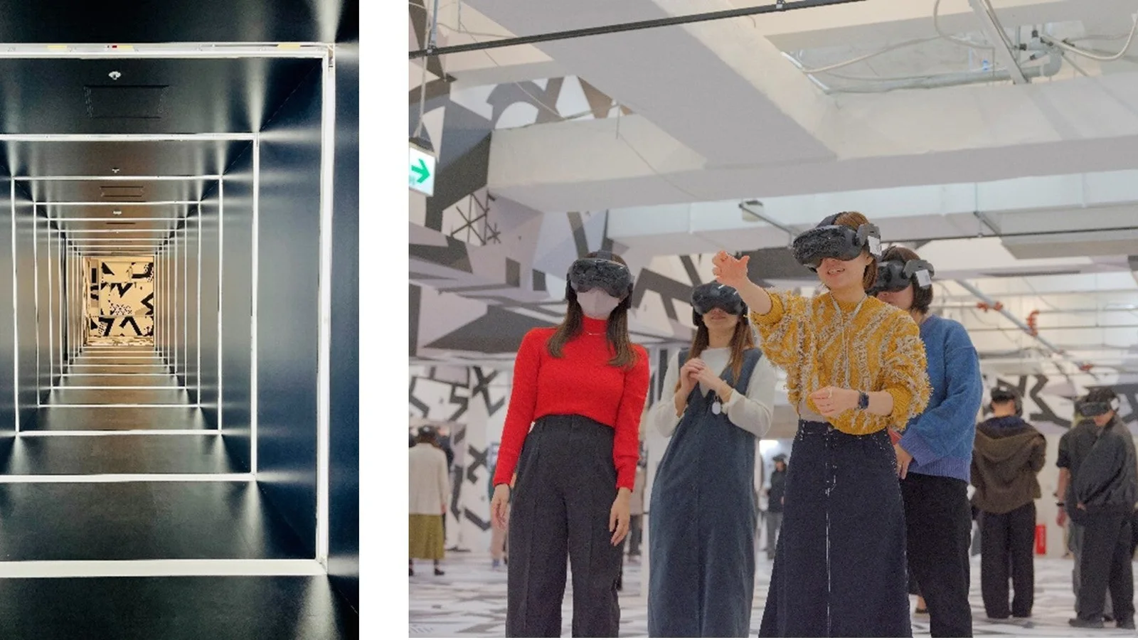 IMMERSIVE JOURNEY「Horizon of Khufu」で古代エジプトを体験する来場者