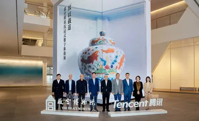 故宮博物院とTencentによる深圳のデジタル文化財展示