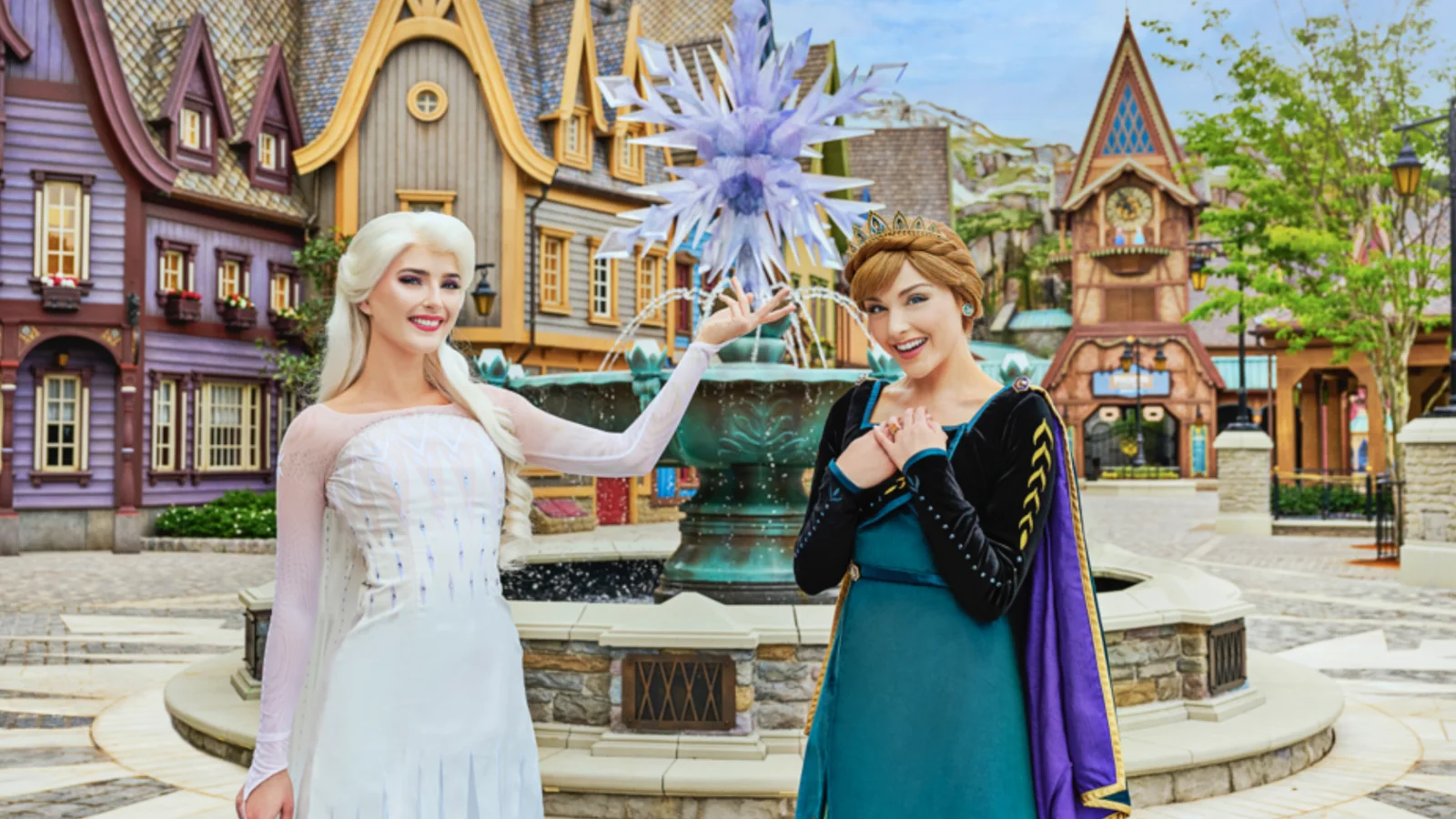 香港ディズニーランドのWorld of Frozen
