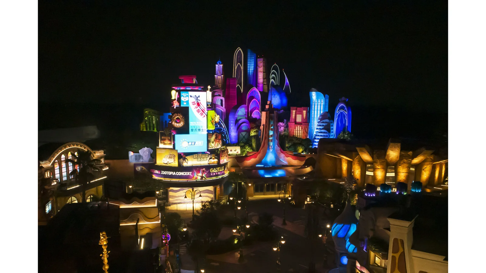 上海ディズニーランドのZootopiaテーマエリア